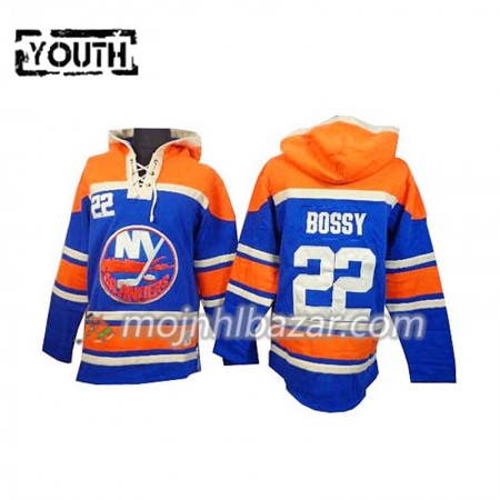 Dresovi New York Islanders Mike Bossy22 Plava Hoodie Sawyer - Dječji